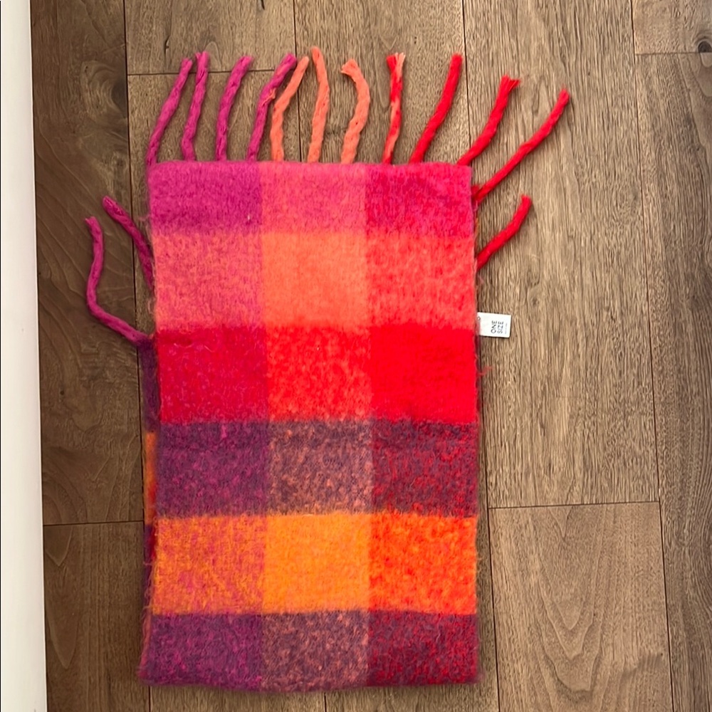 Colorful Plaid Scarf